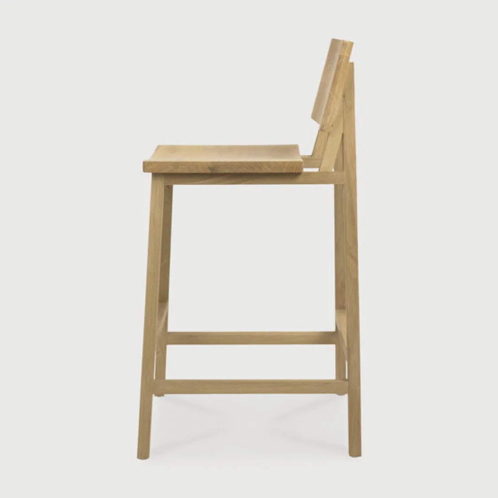 Ethnicraft – N – Tabouret De Cuisine N3 – Chêne