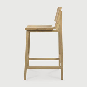 Ethnicraft – N – Tabouret De Cuisine N3 – Chêne