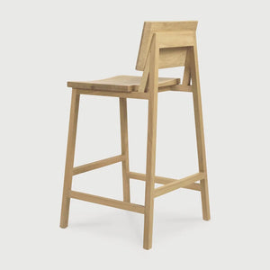 Ethnicraft – N – Tabouret De Cuisine N3 – Chêne