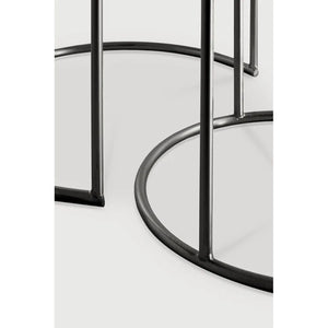 Ethnicraft – Nesting – Table Basse Gigogne Nesting – Charcoal