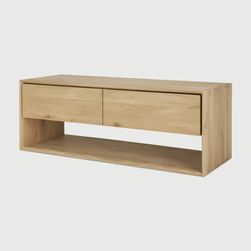 Ethnicraft – Nordic – Meuble Tv Nordic – Chêne - 120 cm