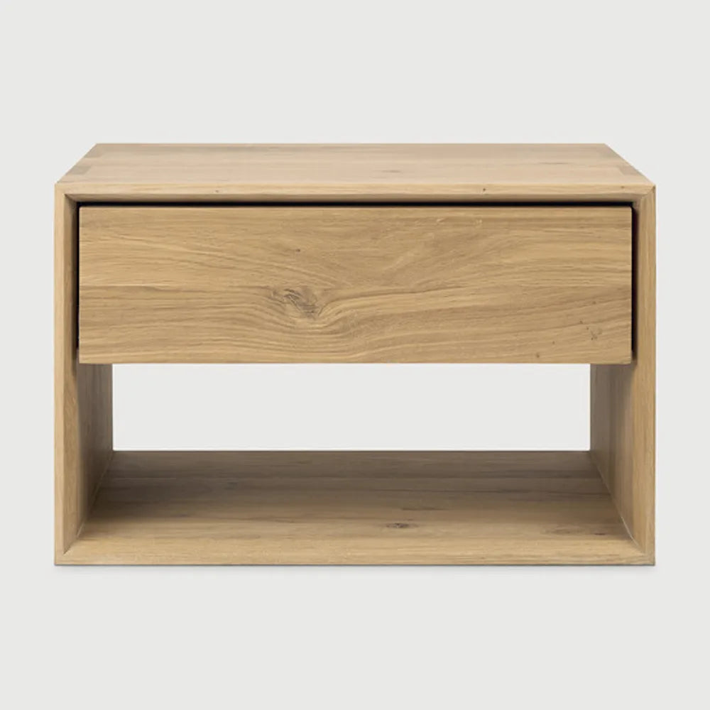 Ethnicraft – Nordic – Table De Chevet Nordic Ii – Chêne - Debout