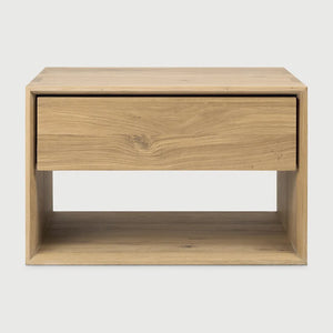 Ethnicraft – Nordic – Table De Chevet Nordic Ii – Chêne - Debout