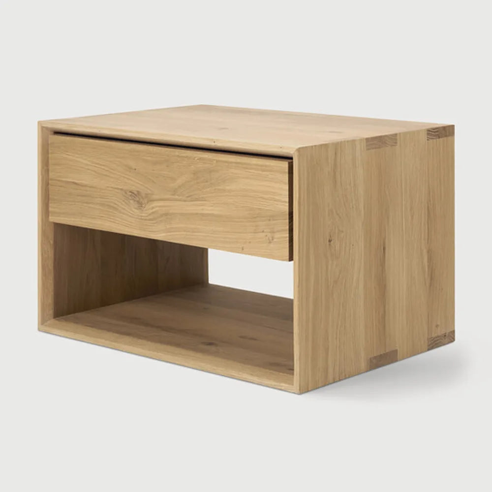 Ethnicraft – Nordic – Table De Chevet Nordic Ii – Chêne - Debout
