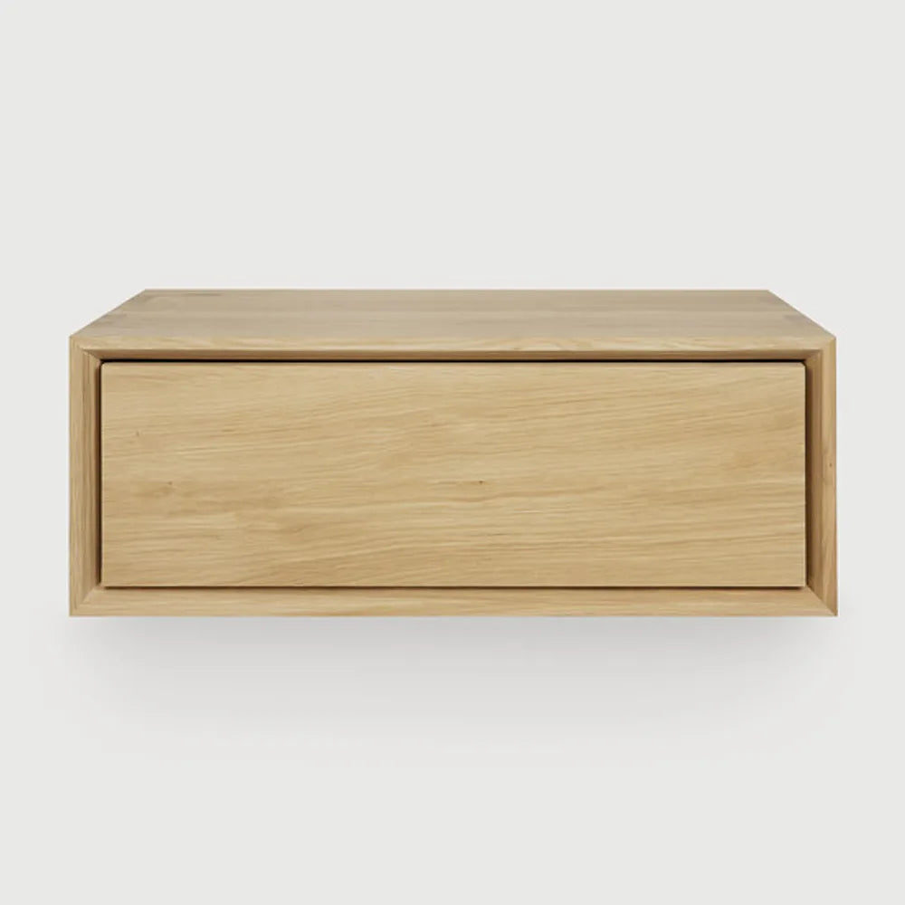 Ethnicraft – Nordic – Table De Chevet Nordic Ii – Chêne - Suspendu(e)