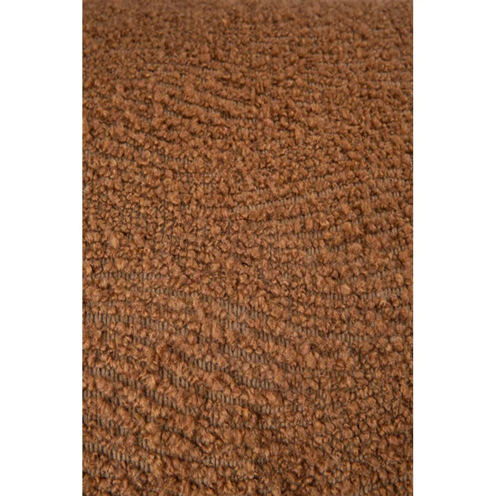 Ethnicraft – Orb – Pouf Orb – Tissu Cinnamon