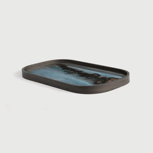 Ethnicraft – Organics – Vide Poches Organic – Slate - 42 x 24 cm (L) - Rectangulaire