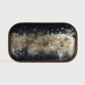 Ethnicraft – Organics – Vide Poches Organic – Black - 53 x 31 cm (XL) - Rectangulaire