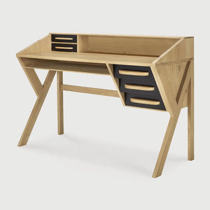Ethnicraft – Origami – Bureau Origami – Chêne - Black