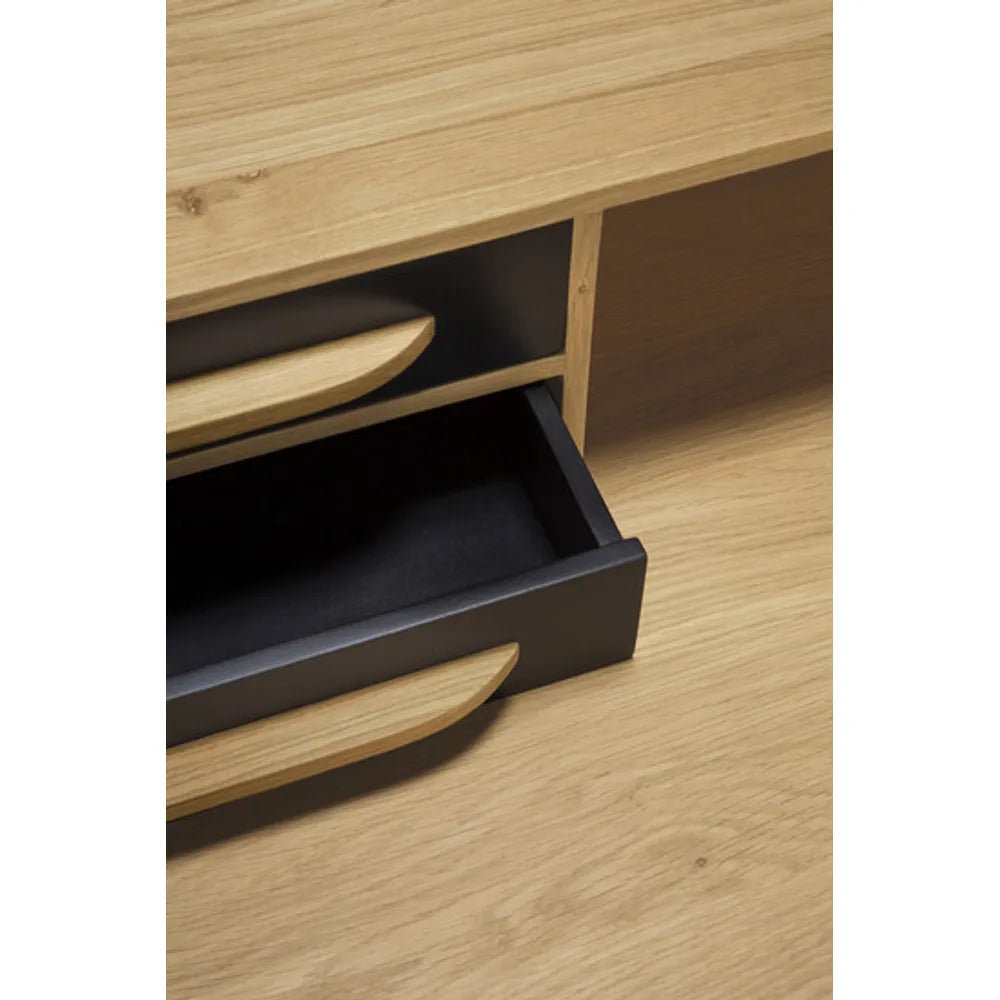 Ethnicraft – Origami – Bureau Origami – Chêne - Black