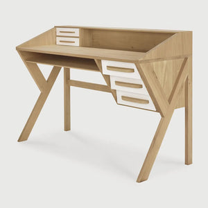 Ethnicraft – Origami – Bureau Origami – Chêne - Cream