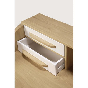 Ethnicraft – Origami – Bureau Origami – Chêne - Cream