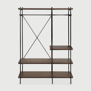 Ethnicraft – Oscar – Penderie Oscar – Teck brun