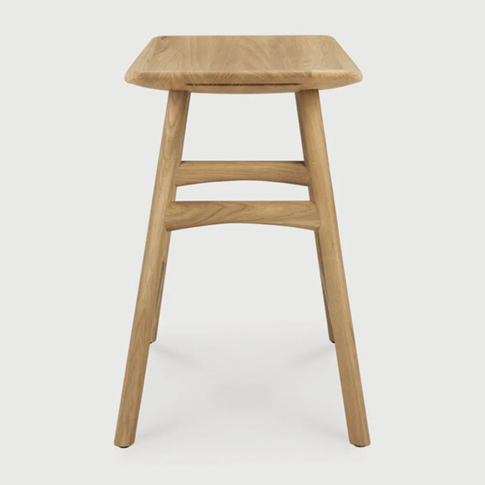 Ethnicraft – Osso – Tabouret Osso – Chêne - Sans revêtement - Tabouret