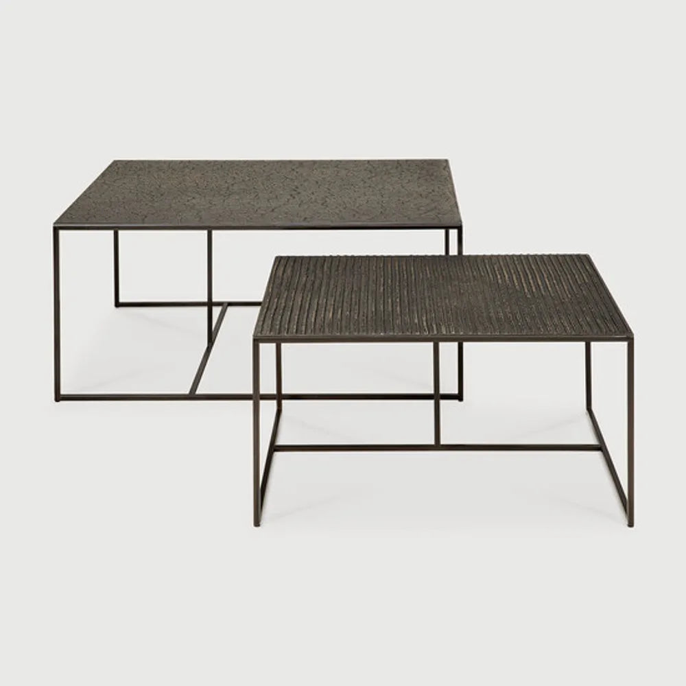 Ethnicraft – Pentagon – Table Basse Gigogne Pentagon – Whisky