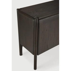 Ethnicraft – PI – Buffet Pi – Teck brun foncé - 119 x 45 x 83 cm