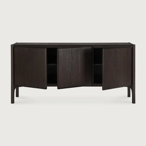 Ethnicraft – PI – Buffet Pi – Teck brun foncé - 174 x 45 x 83 cm