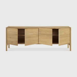 Ethnicraft – PI – Buffet Pi – Chêne - 230 x 45 x 83 cm