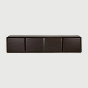 Ethnicraft – PI – Buffet Suspendu Pi Light – Acajou rose brown