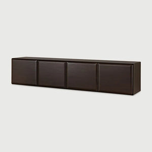 Ethnicraft – PI – Buffet Suspendu Pi Light – Acajou rose brown