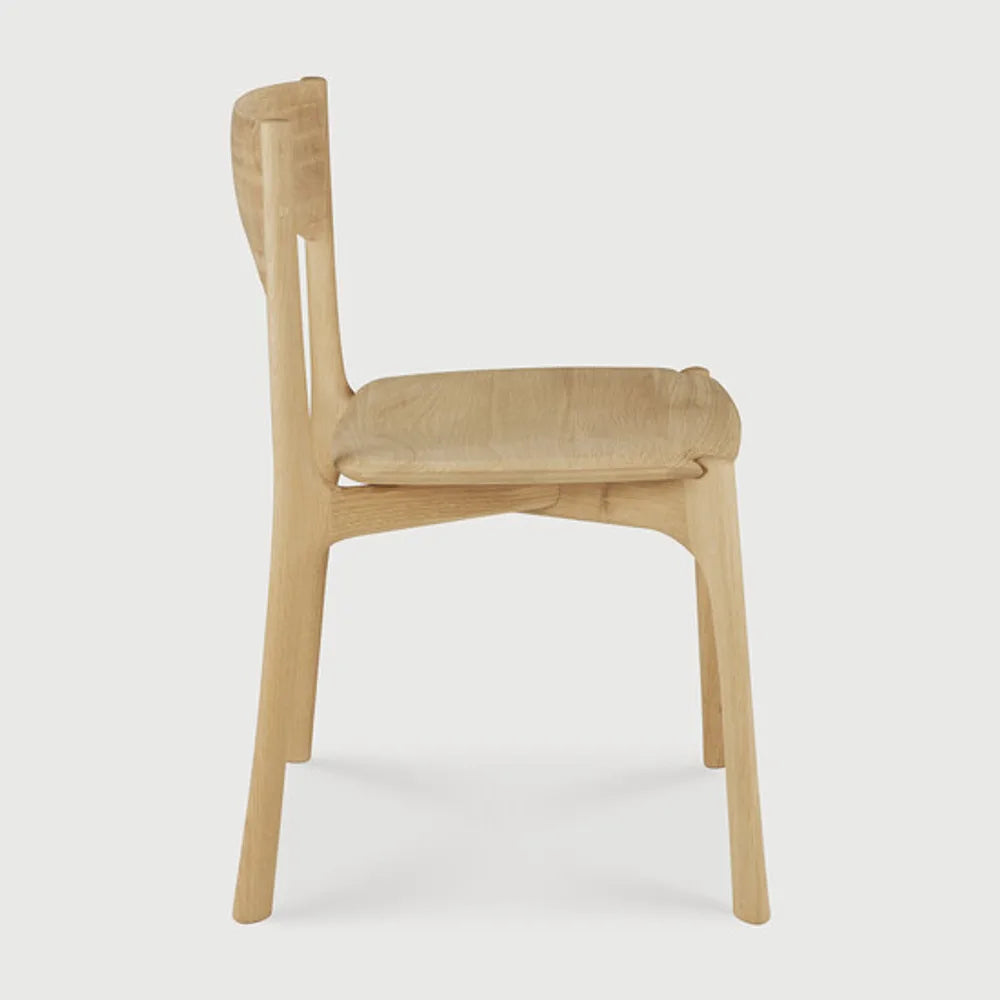 Ethnicraft – PI – Chaise PI – Chêne - Sans accoudoir