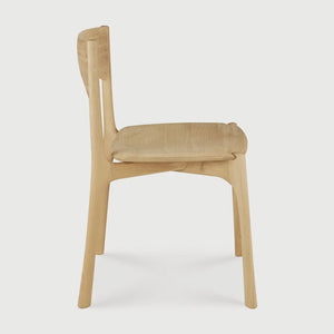Ethnicraft – PI – Chaise PI – Chêne - Sans accoudoir