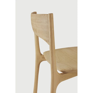 Ethnicraft – PI – Chaise PI – Chêne - Sans accoudoir