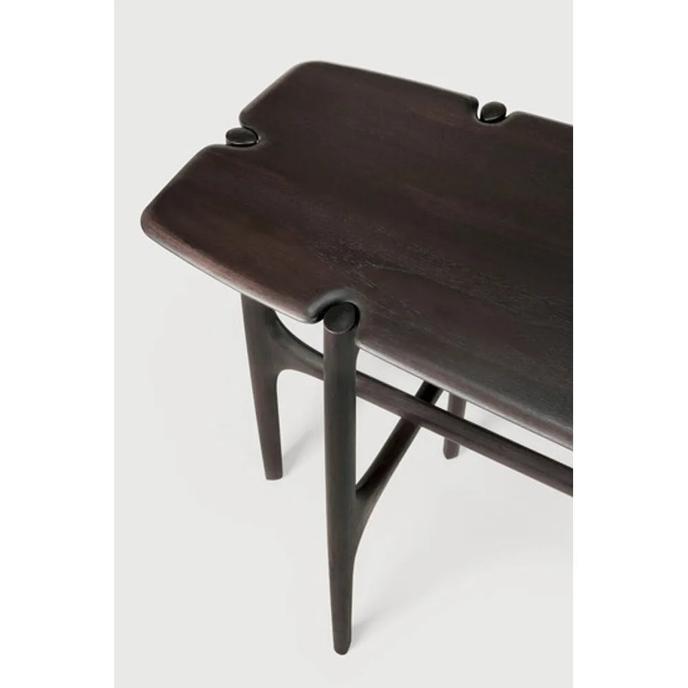 Ethnicraft – PI – Console Pi – Teck brun foncé - 140 x 42 x 78 cm