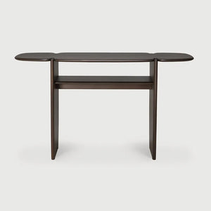 Ethnicraft – PI – Console Pi – Acajou brun foncé - 130 x 40 x 75 cm