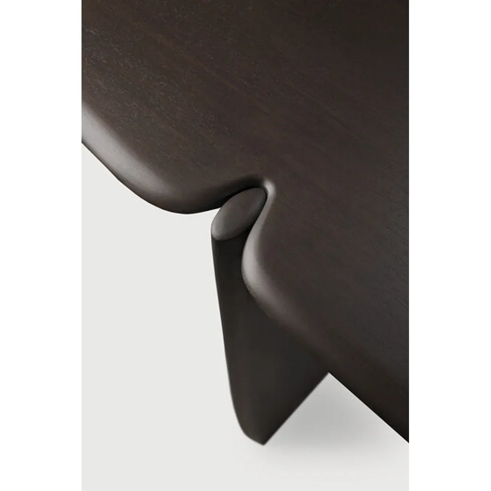 Ethnicraft – PI – Console Pi – Acajou brun foncé - 130 x 40 x 75 cm