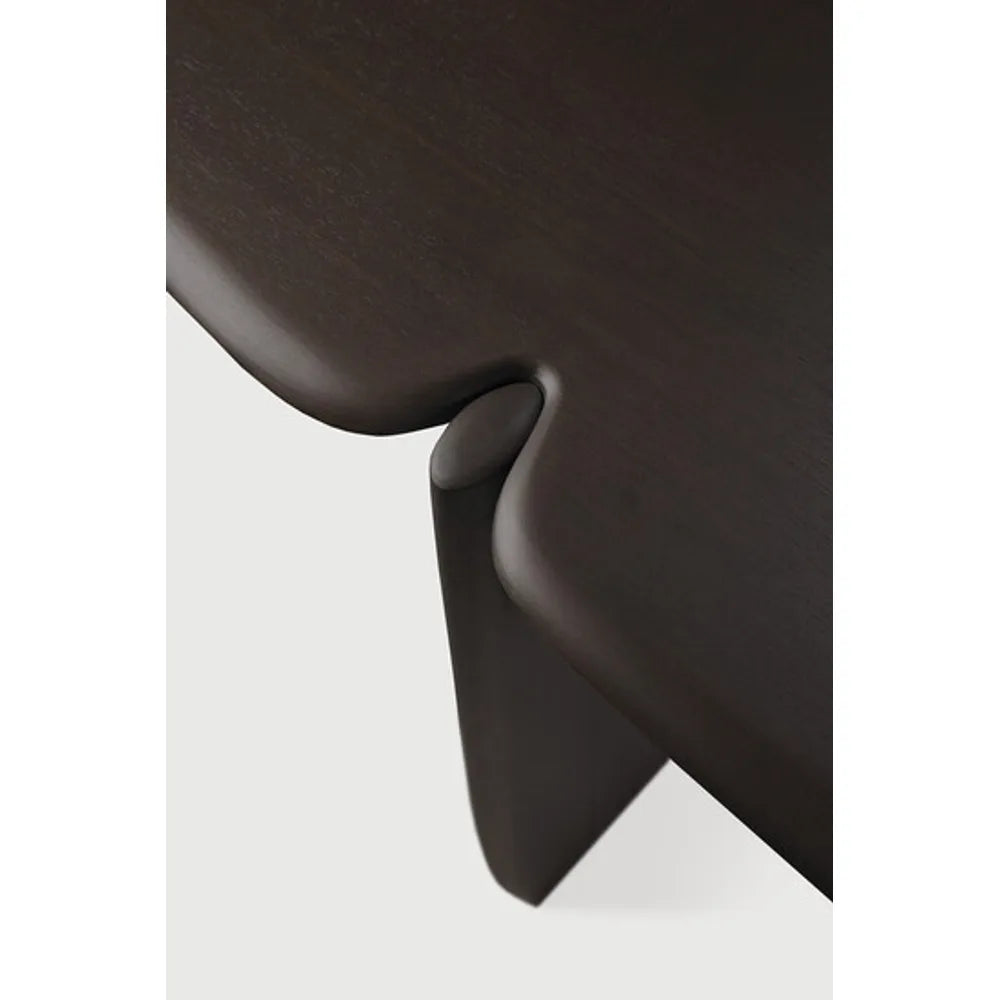 Ethnicraft – PI – Console Pi – Acajou brun foncé - 160 x 40 x 75 cm