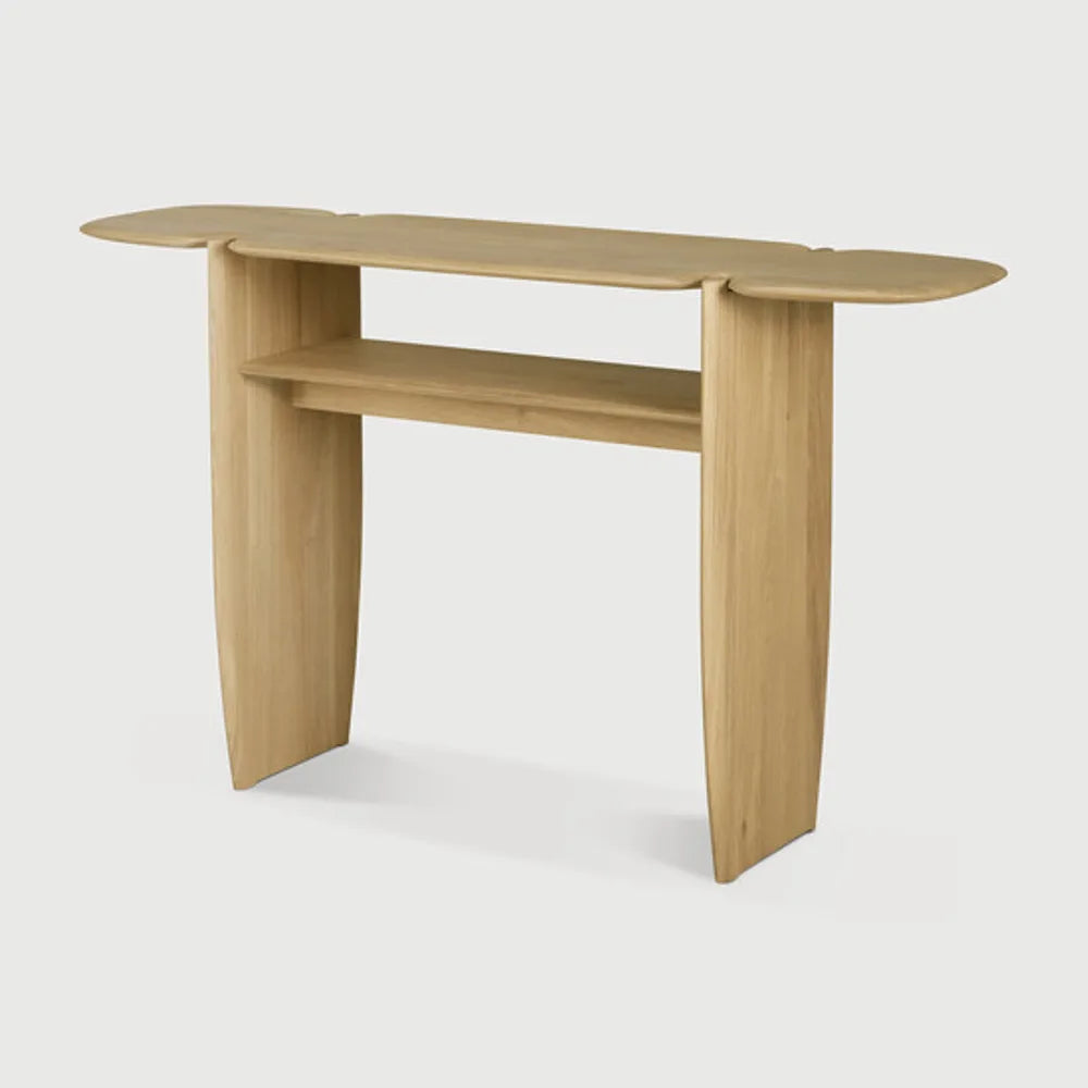 Ethnicraft – PI – Console Pi – Chêne - 130 x 40 x 75 cm
