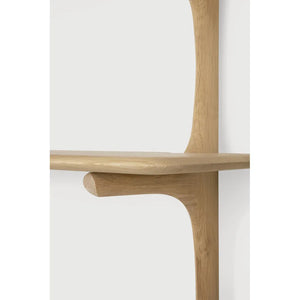 Ethnicraft – PI – Etagere Murale Pi – Chêne - 2 étagères
