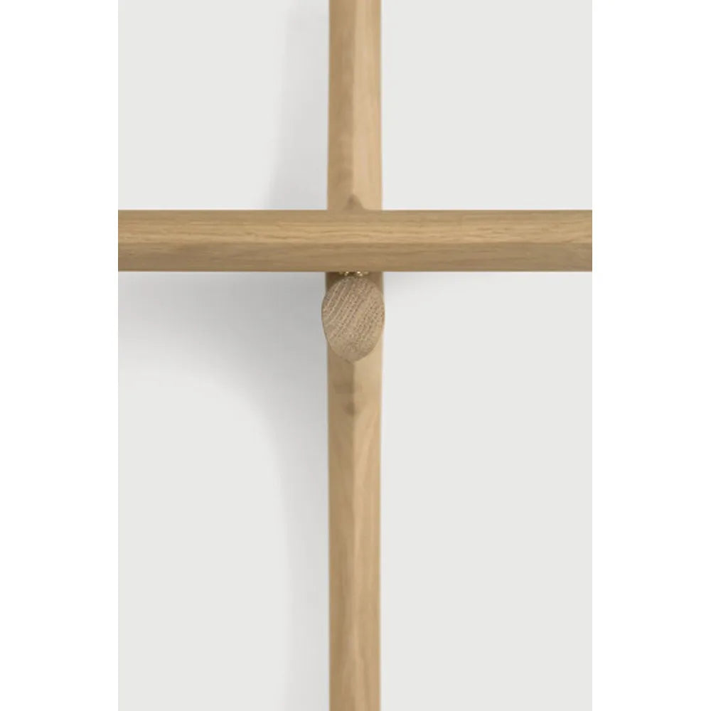 Ethnicraft – PI – Etagere Murale Pi – Chêne - 2 étagères