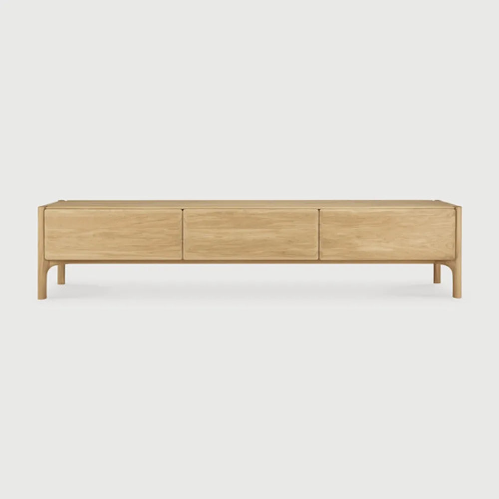 Ethnicraft – PI – Meuble Tv Pi – Chêne - 242 cm