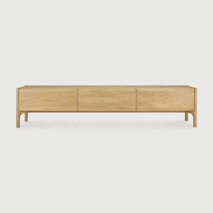 Ethnicraft – PI – Meuble Tv Pi – Chêne - 242 cm