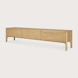 Ethnicraft – PI – Meuble Tv Pi – Chêne - 242 cm