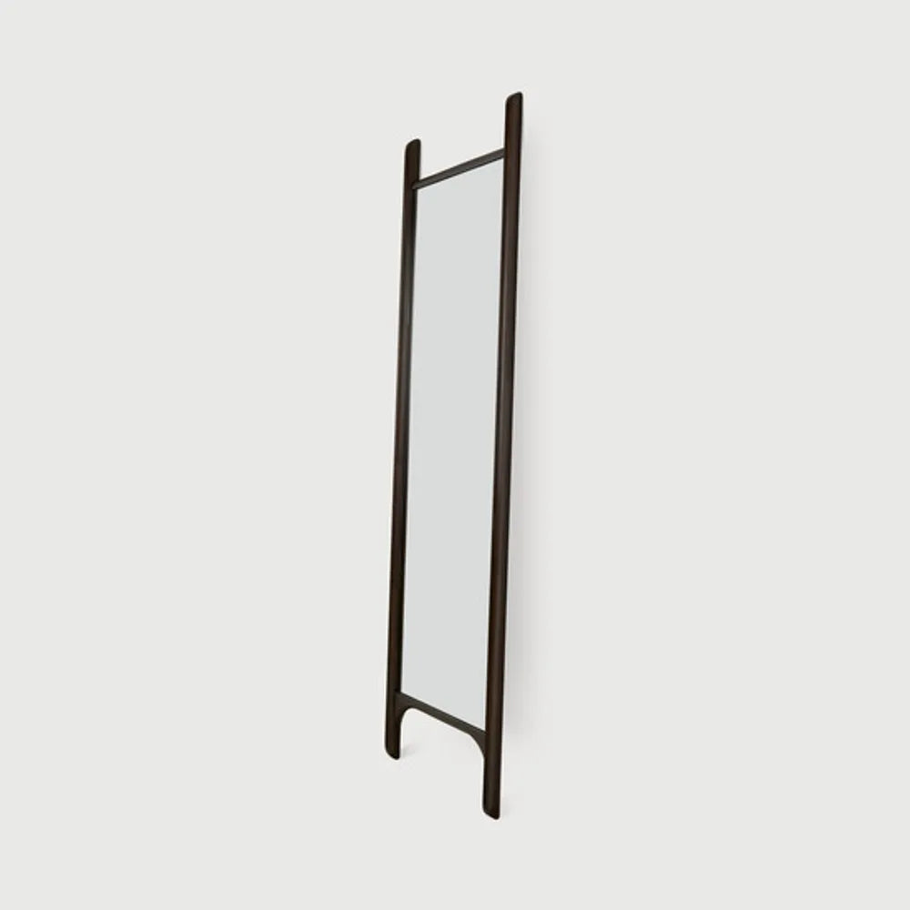 Ethnicraft – PI – Miroir PI – Acajou brun foncé - 55 x 190 cm