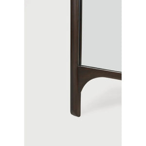 Ethnicraft – PI – Miroir PI – Acajou brun foncé - 55 x 190 cm