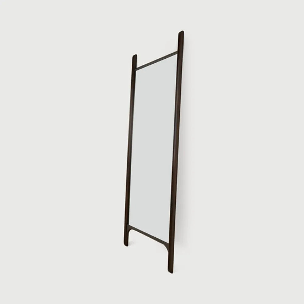 Ethnicraft – PI – Miroir PI – Acajou brun foncé - 80 x 200 cm