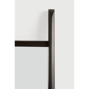 Ethnicraft – PI – Miroir PI – Acajou brun foncé - 80 x 200 cm