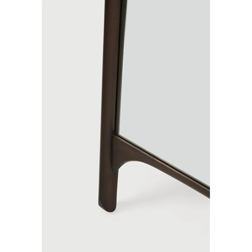Ethnicraft – PI – Miroir PI – Acajou brun foncé - 80 x 200 cm