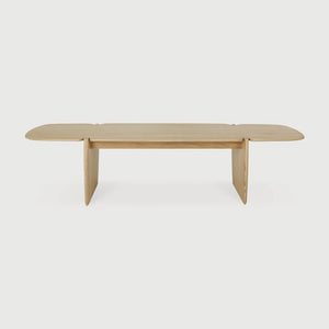 Ethnicraft – PI – Table Basse Pi – Chêne - 155 x 58 x 38 cm - Rectangulaire