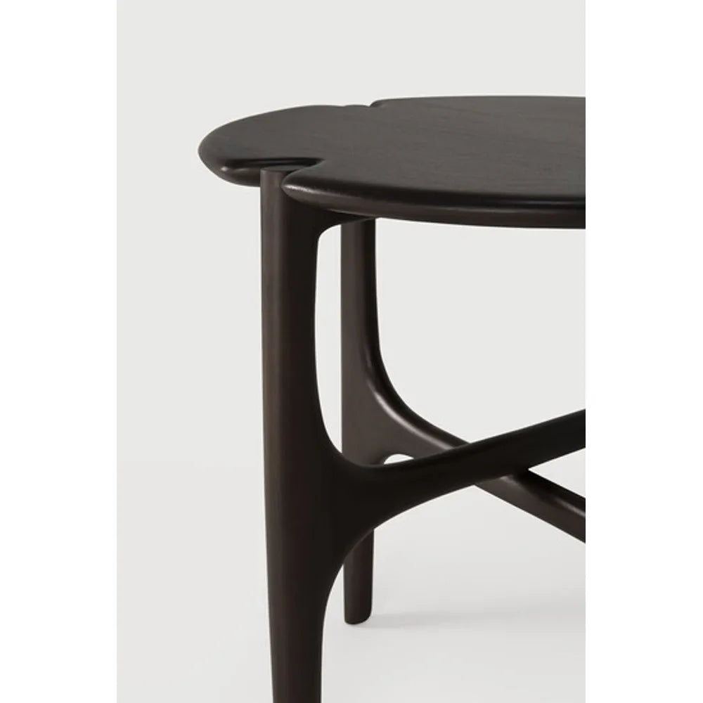 Ethnicraft – PI – Table D Appoint Pi – Acajou brun foncé - 47 x 47 x 50 cm