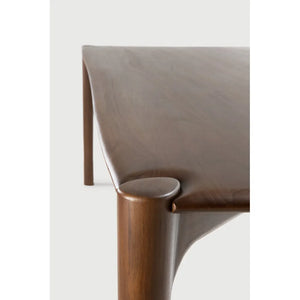 Ethnicraft – PI – Table Pi – Teck brun - 140 cm