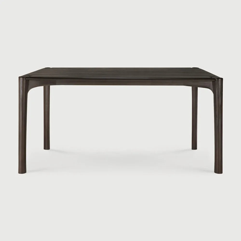 Ethnicraft – PI – Table Pi – Teck brun foncé - 160 cm