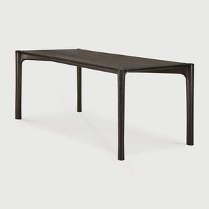 Ethnicraft – PI – Table Pi – Teck brun foncé - 180 cm