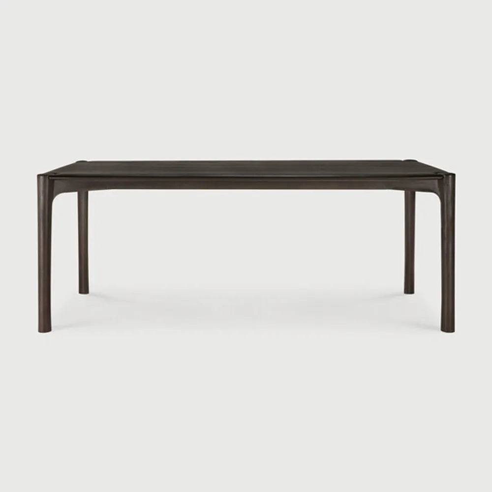 Ethnicraft – PI – Table Pi – Teck brun foncé - 200 cm