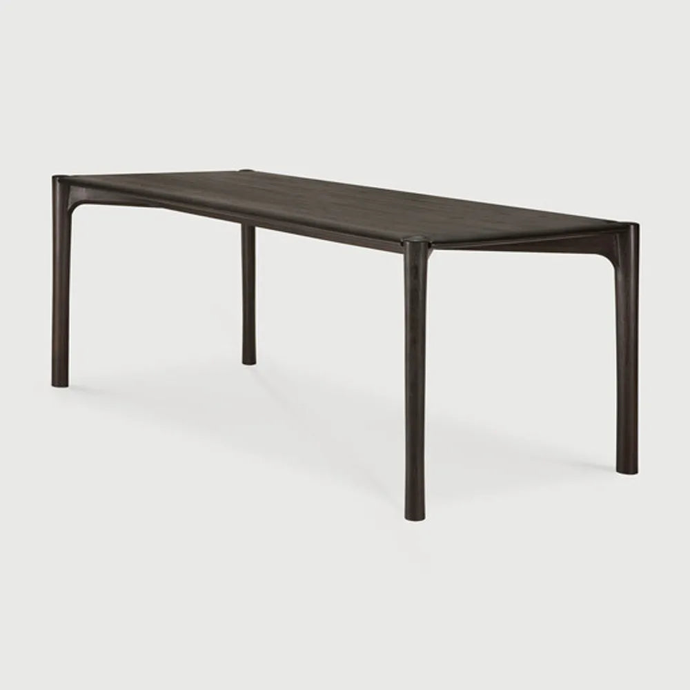 Ethnicraft – PI – Table Pi – Teck brun foncé - 200 cm