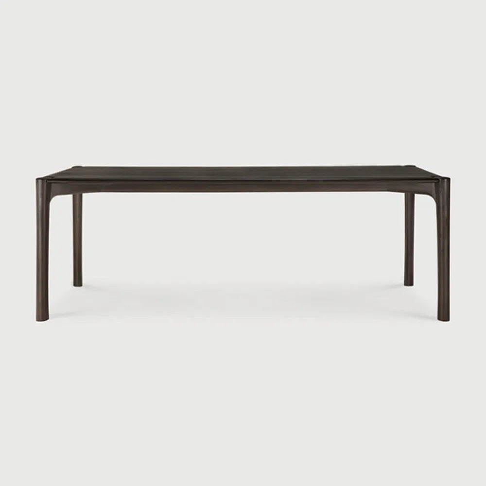 Ethnicraft – PI – Table Pi – Teck brun foncé - 220 cm